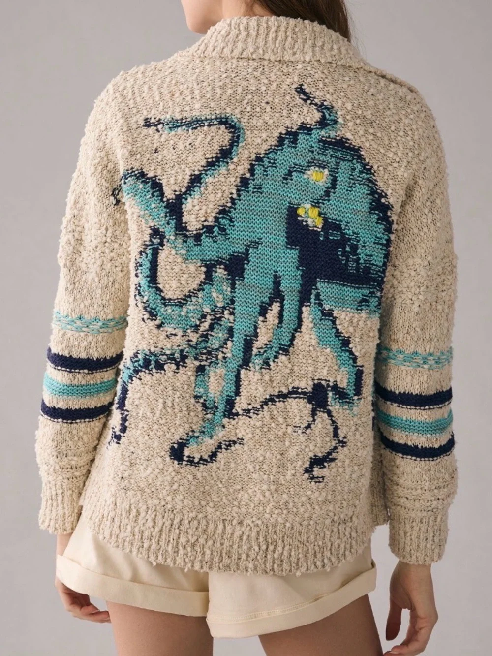 Anthropologie PILCRO Jennifer Symons
Octopus Cardigan Sweater Women's Size XS - Picture 6 of 15